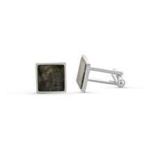 Load image into Gallery viewer, Connemara Marble Cufflinks - Square