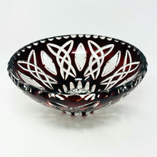 Load image into Gallery viewer, NEW! Dark Russet Red Old Celtic Centrepiece Bowl